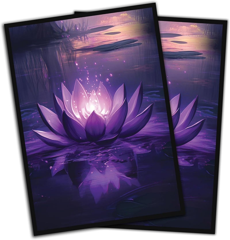 Digital Sorcery Studio Card Sleeves – Perfect Fit for TCG, MTG, Giada Font of Hope & Angel Commander Decks - Premium Standard Card Sleeves for Magic The Gathering (Forbidden Lotus) - Image 2